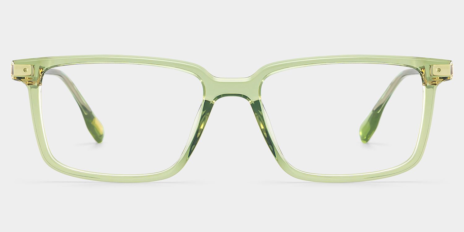 Cyrus Grey Rectangle Glasses for Men | ZEELOOL