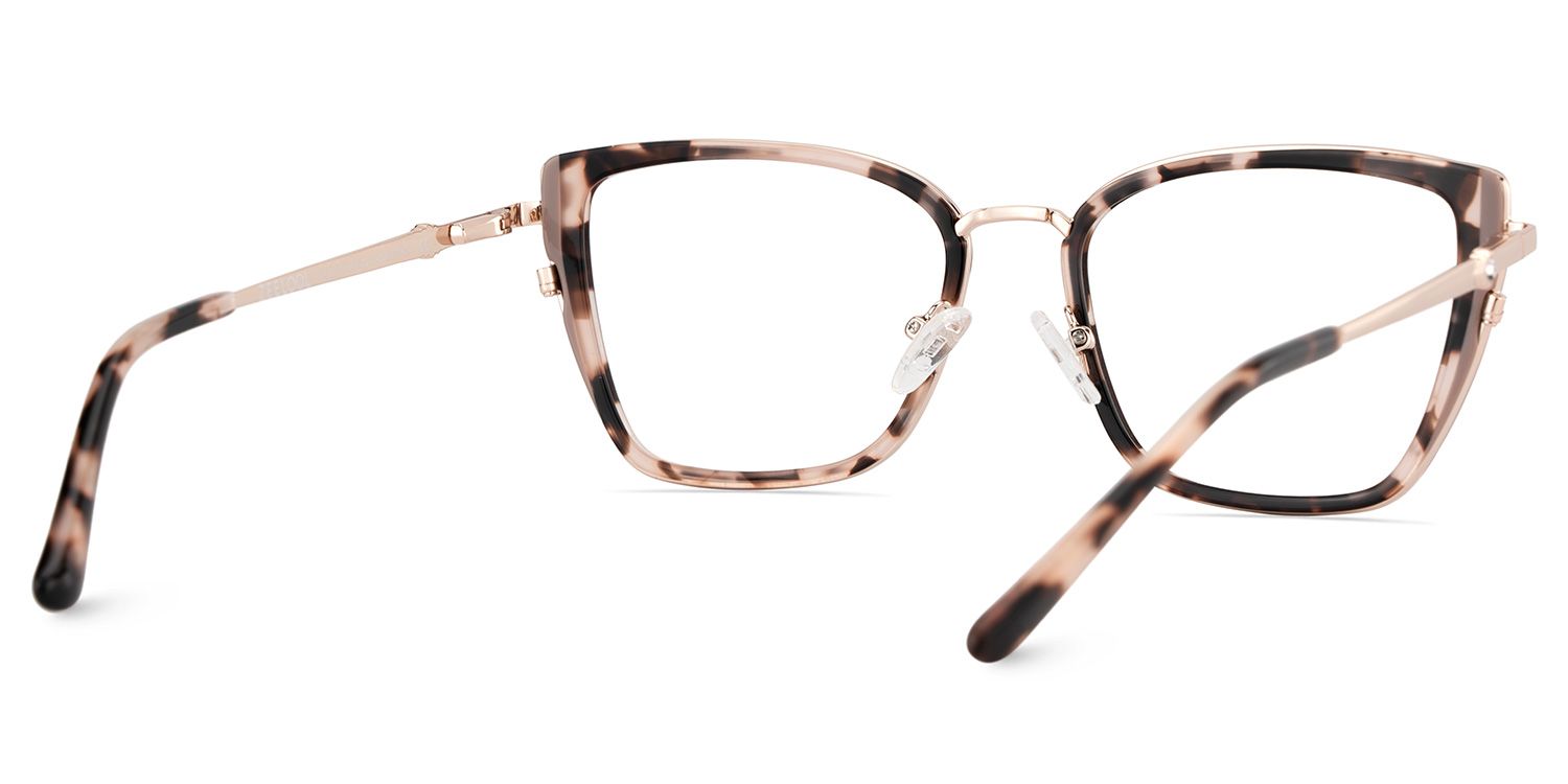 Juniper Eyeglasses in Square Tortoise Frame | Zeelool5