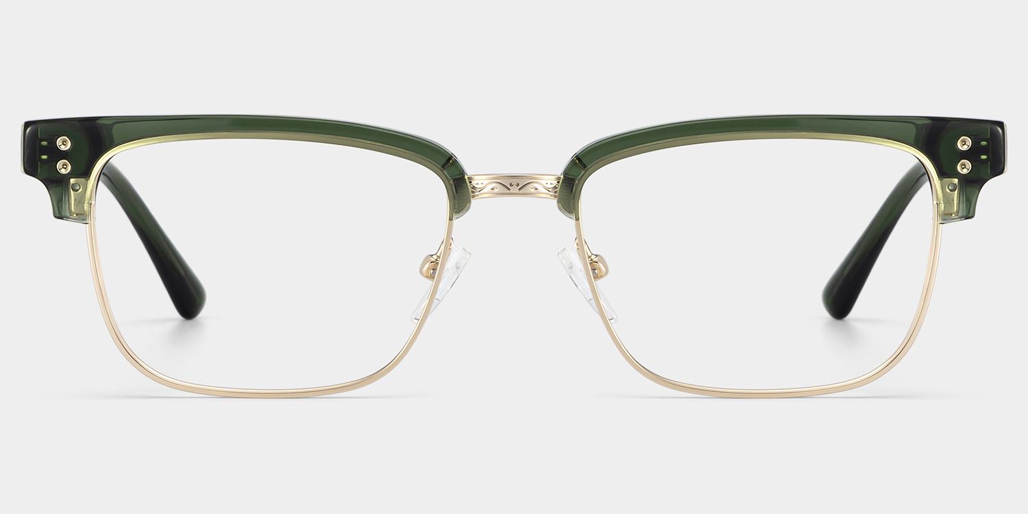 Ryan green browline Frame Glasses Online | ZEELOOL