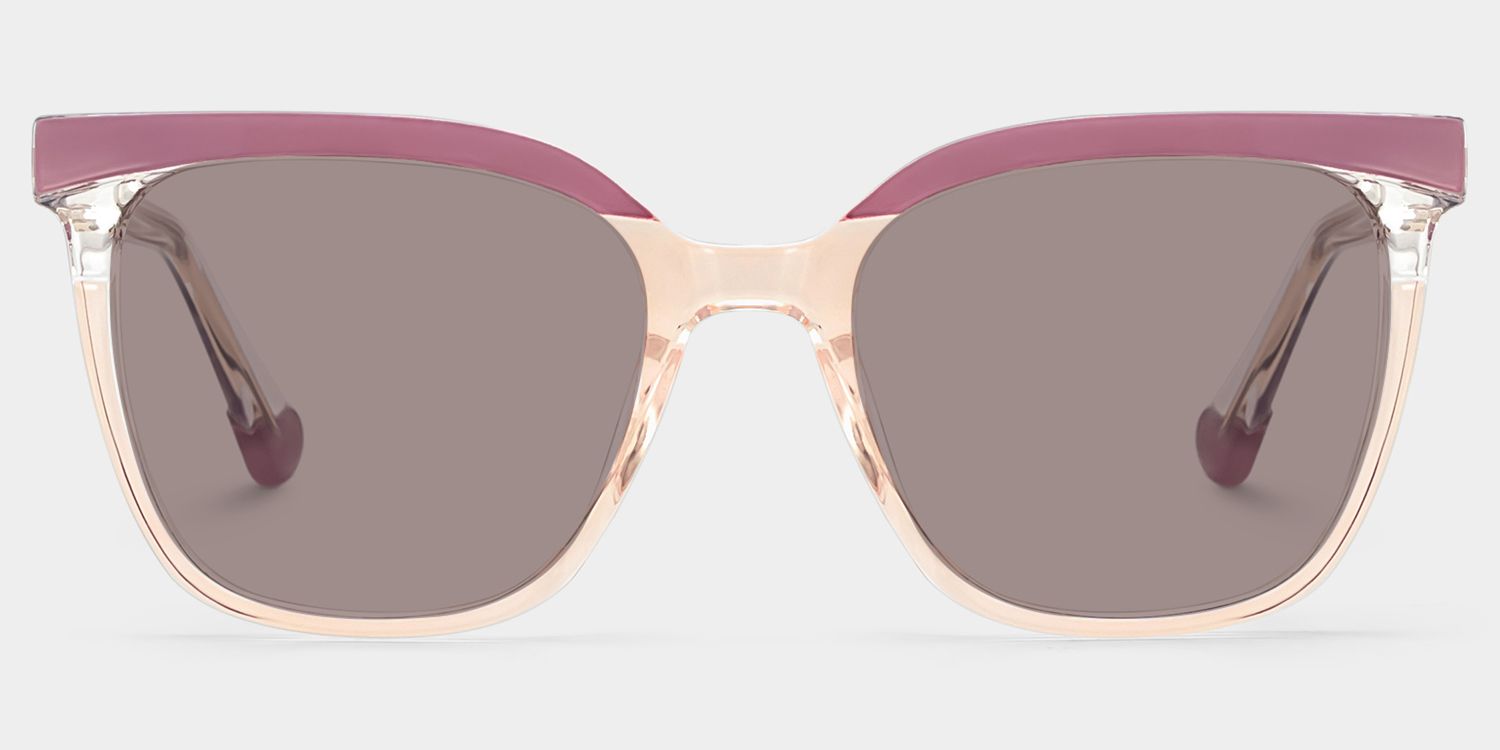 Tawana Tr90 Purple Frame Sunglasses | ZEELOOL0