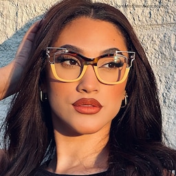 Rhoden Cateye Yellow Glasses9