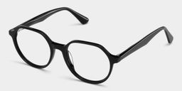 Hazel Geometric Black Glasses3
