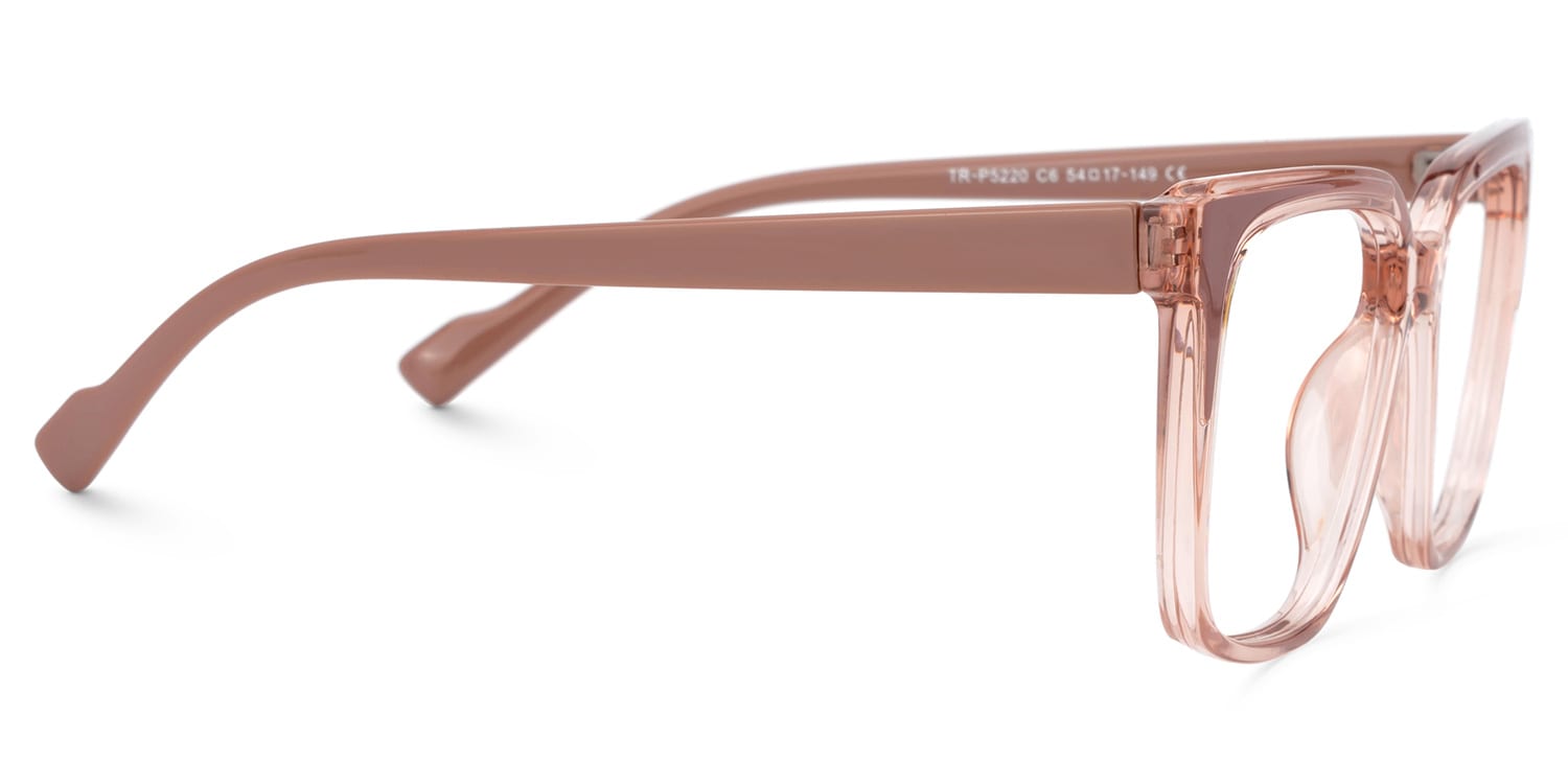 Dory Square Pink Glasses2