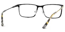 Roxana Rectangle Black Glasses5