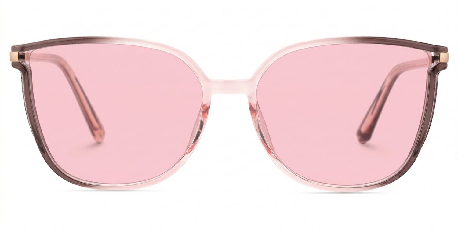Rodz Square Pink-Tan Frame Sunglasses Online Sale | ZEELOOL0