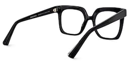 Dexter Square Black Glasses4
