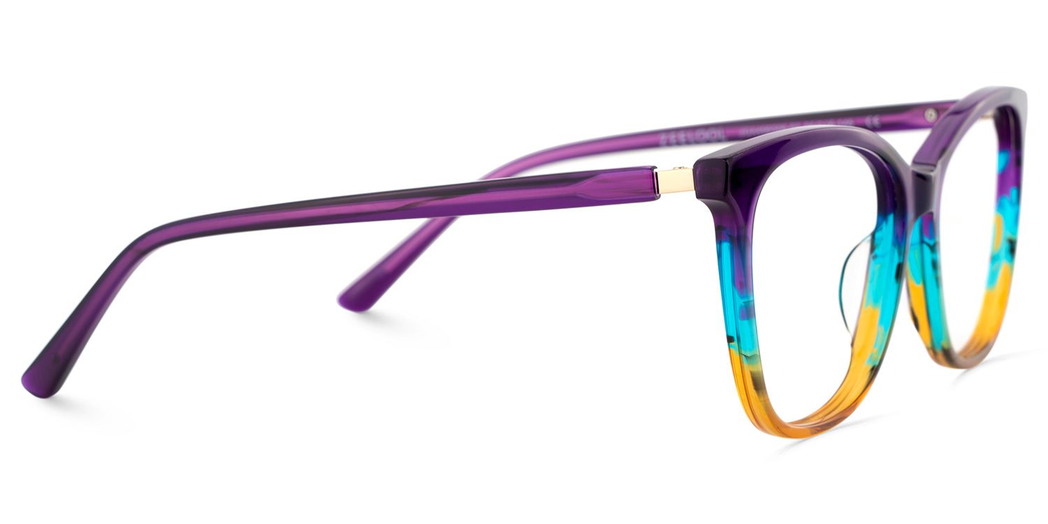 Gage Butterfly Colorful Color Frame Glasses for Women | Zeelool4
