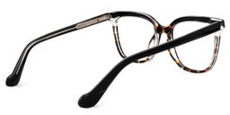 Tawana Square Black Glasses2