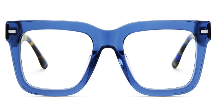 Redina Blue Square Glasses