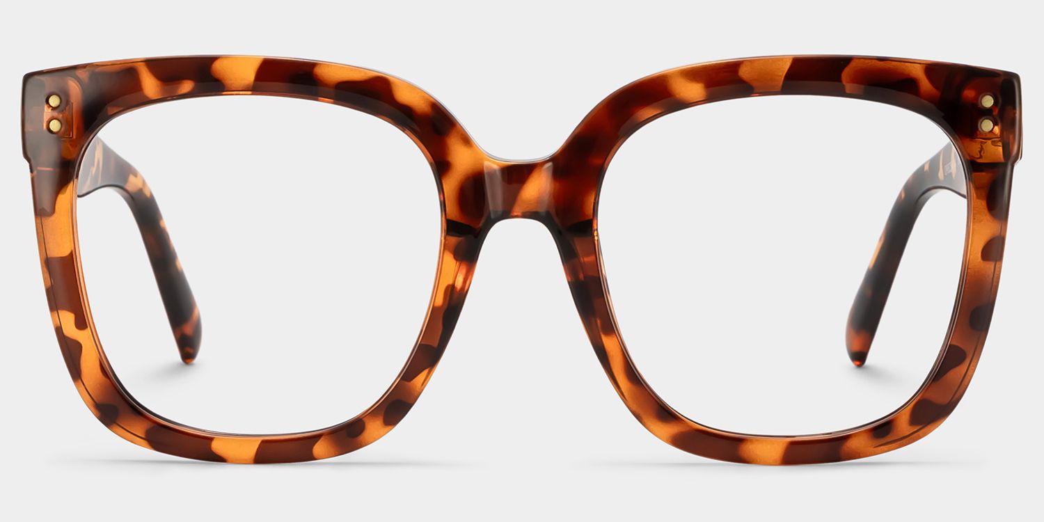 Ebony Square Black Glasses and Eyeglasses