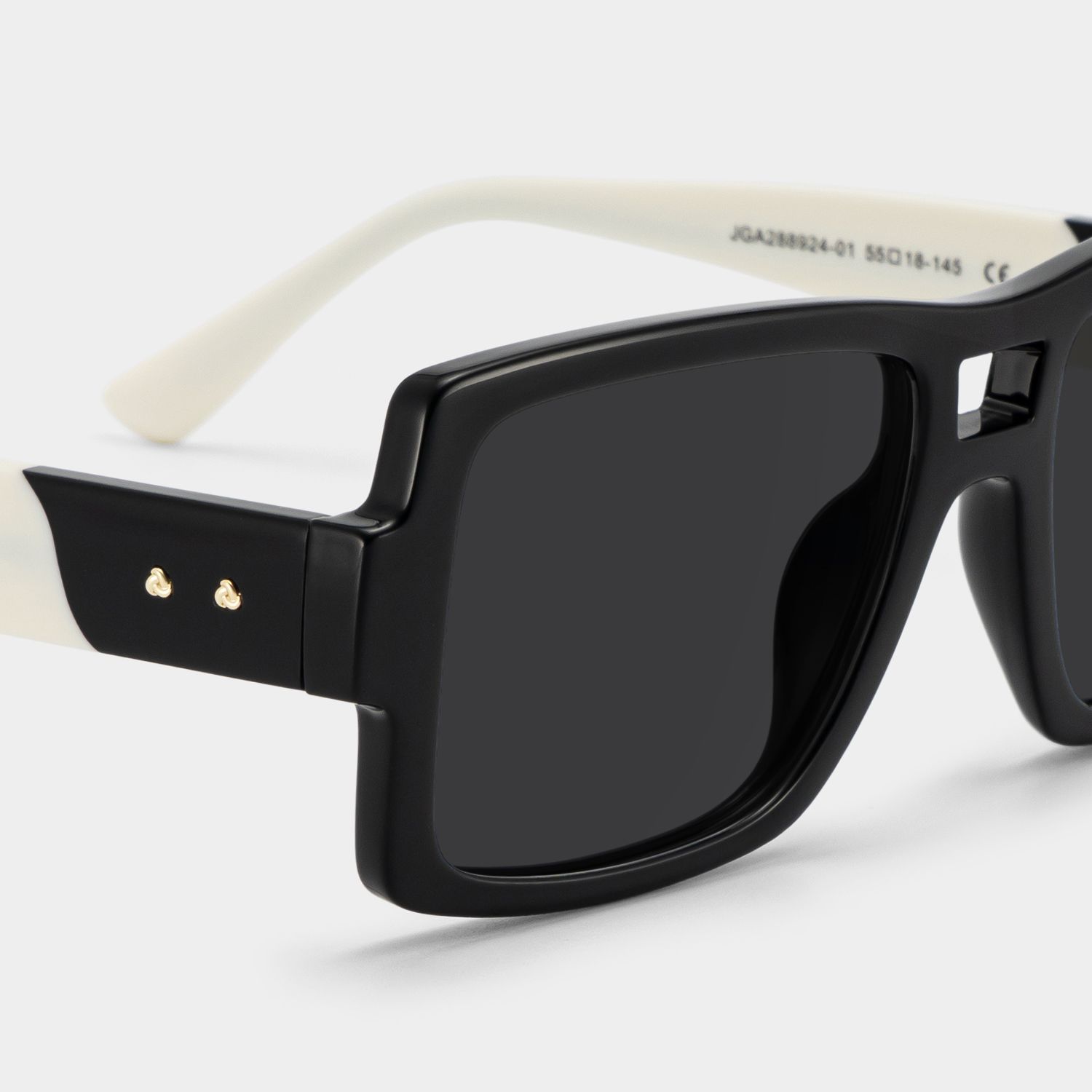 Nora Aviator Black Frame Sunglasses for Women | ZEELOOL4