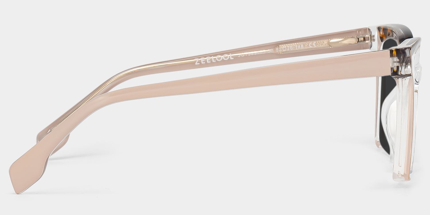 Misty Square Style Pink Frame Sunglasses | ZEELOOL3