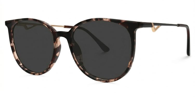 Chanty Round Tortoise Sunglasses