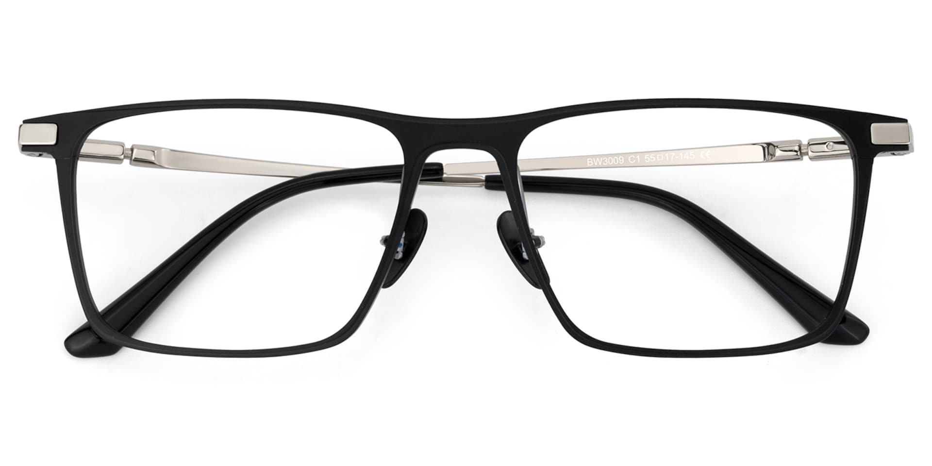 Titanium Eyeglasses for Men in Black Color4