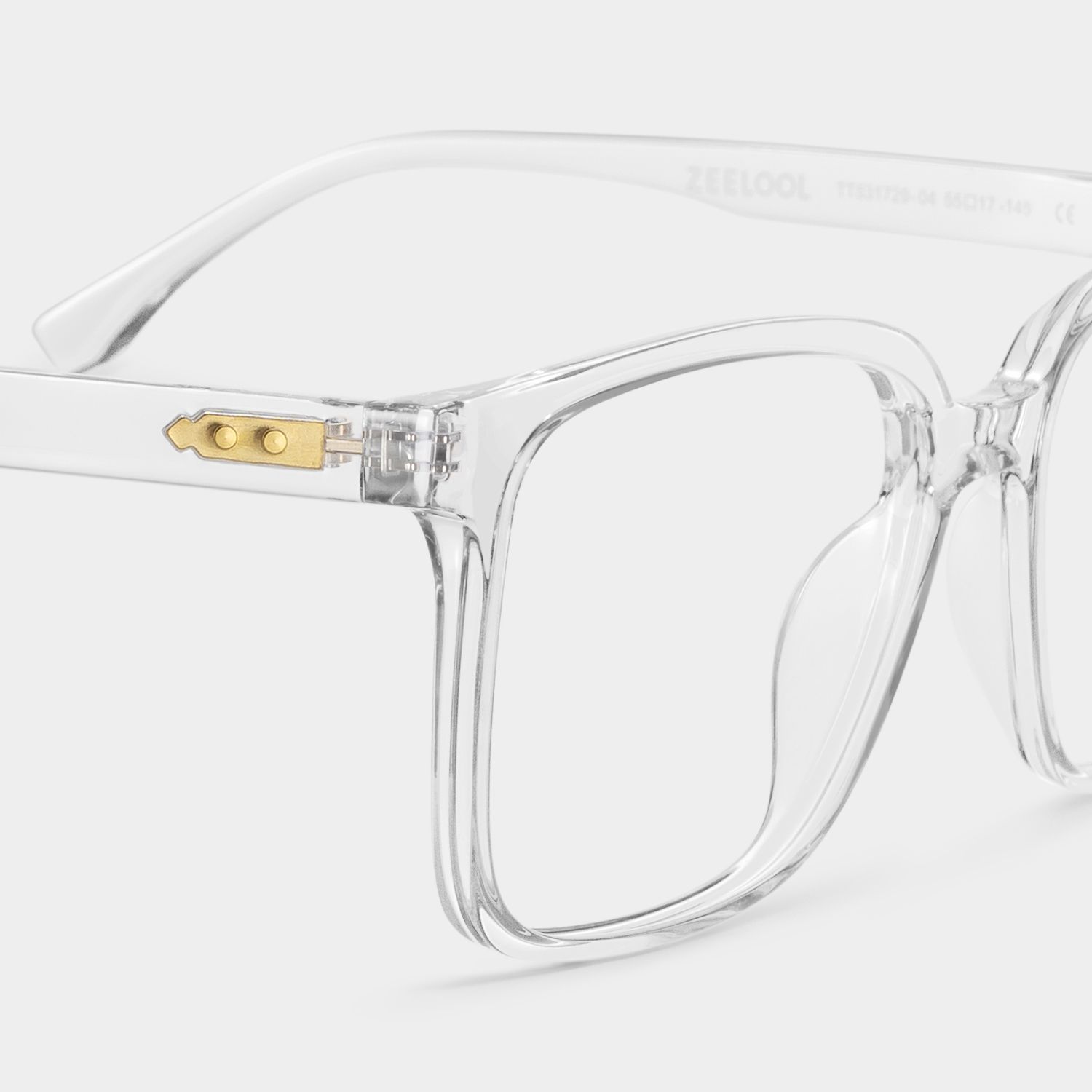 Square Contreras Eyeglasses and Clear Frame5