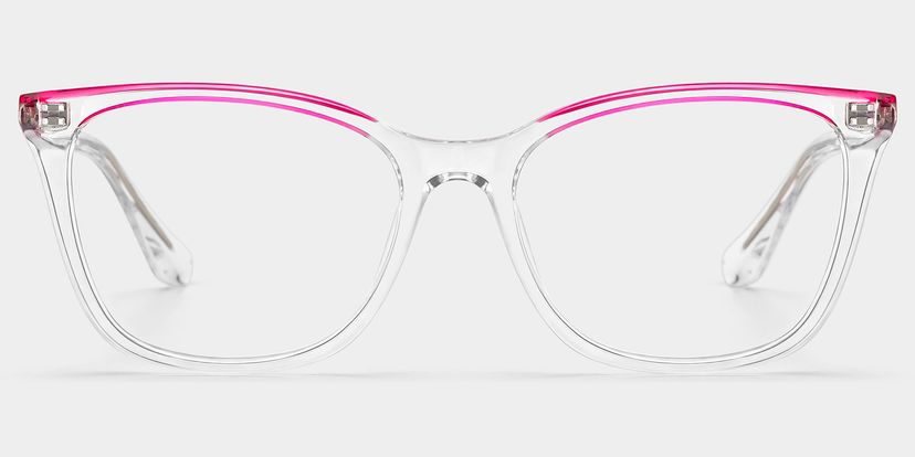 Margaret Clear Cat-eye Glasses