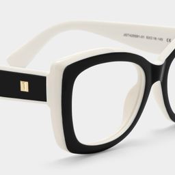 Rosie Black White Butterfly Glasses4