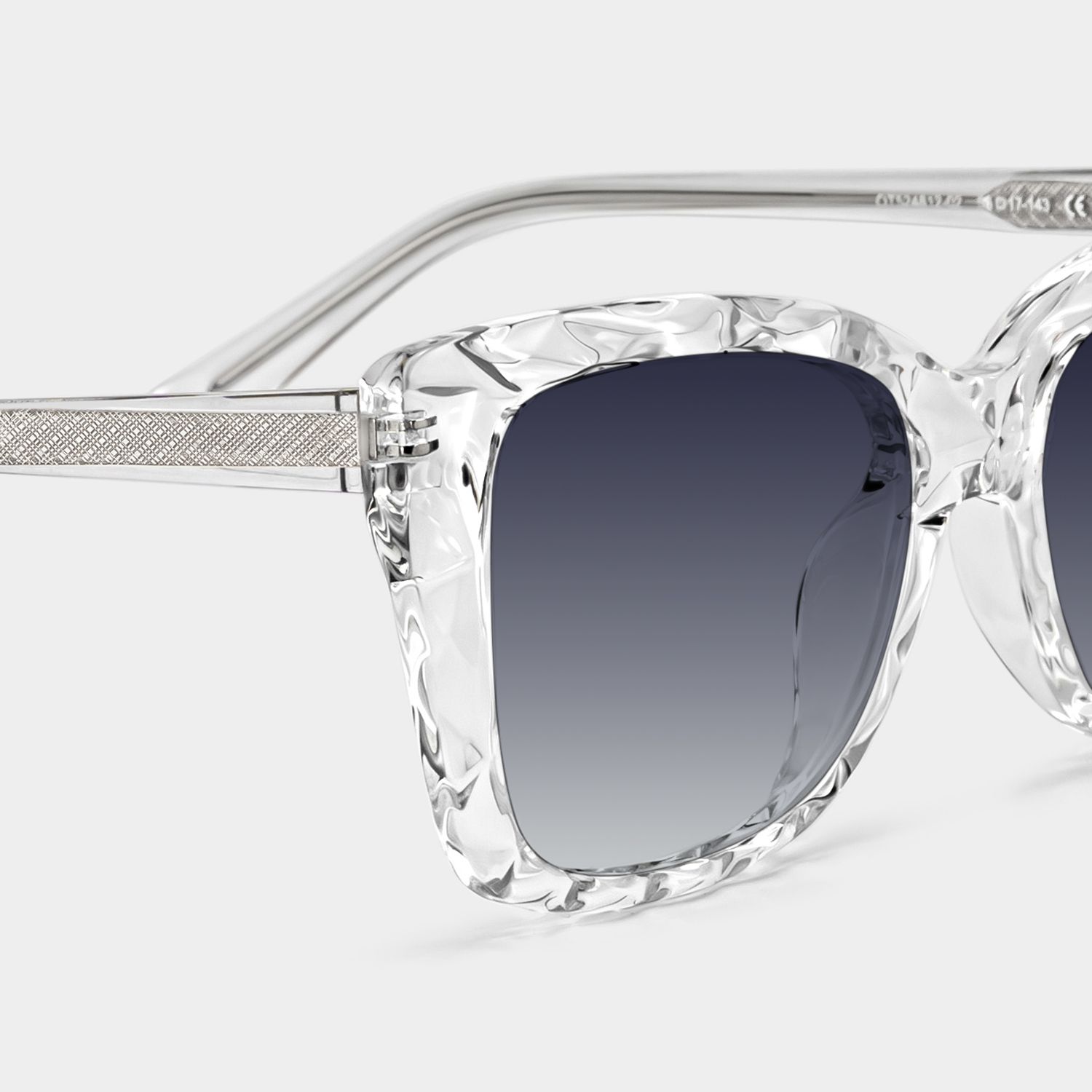 Edna Rectangle Clear Sunglasses for Women & Men | ZEELOOL4
