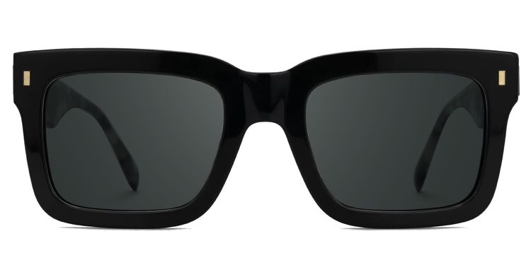 Shirmme Square Black Glasses