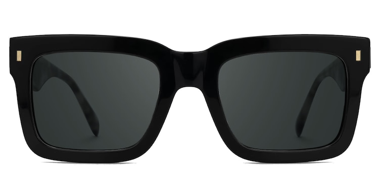 Shirmme Square Black Glasses