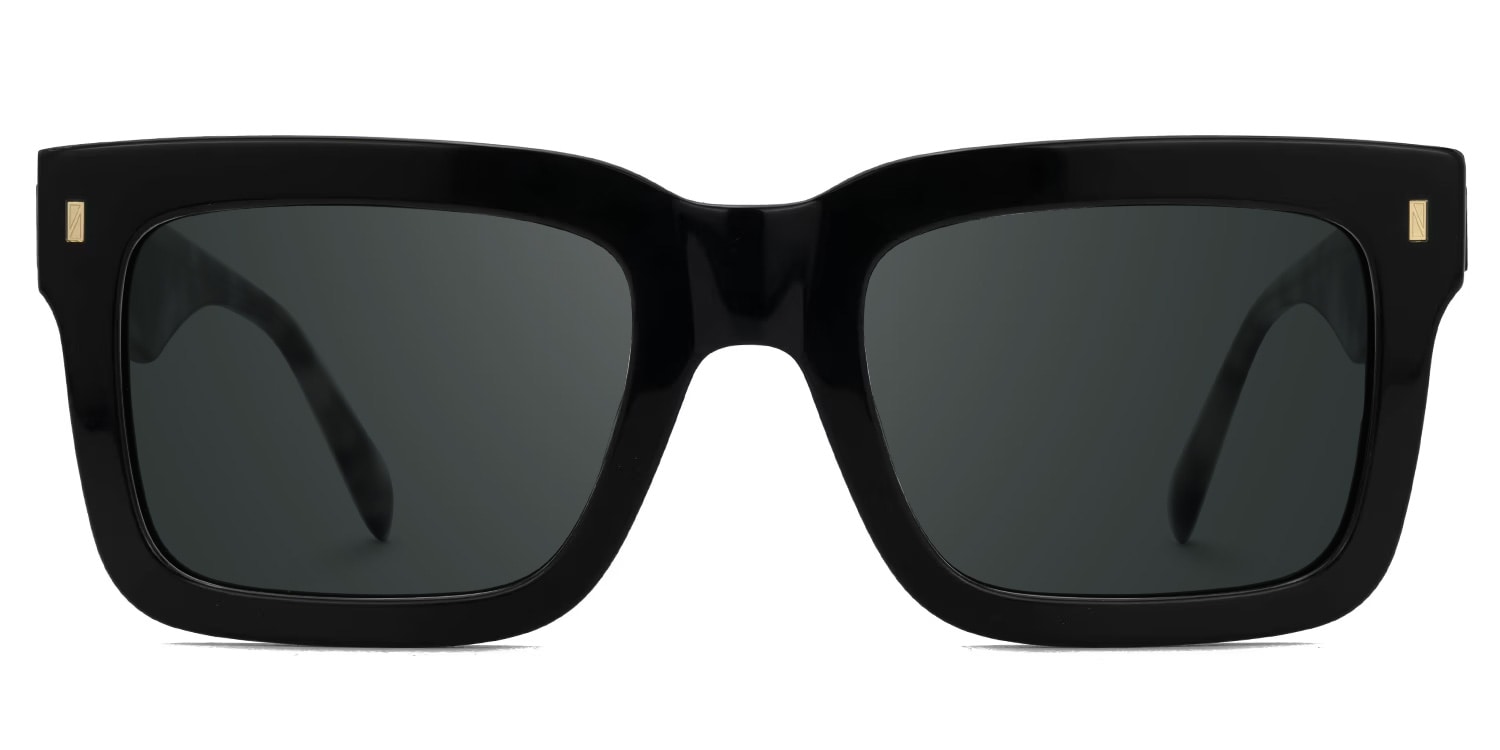 Shirmme Square Black Glasses