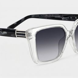 Emery Clear Square Sunglasses4