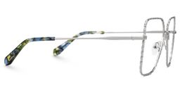 Alisandra Silver Aviator Glasses2