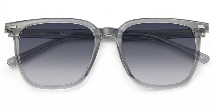 Eliza Square Grey Glasses