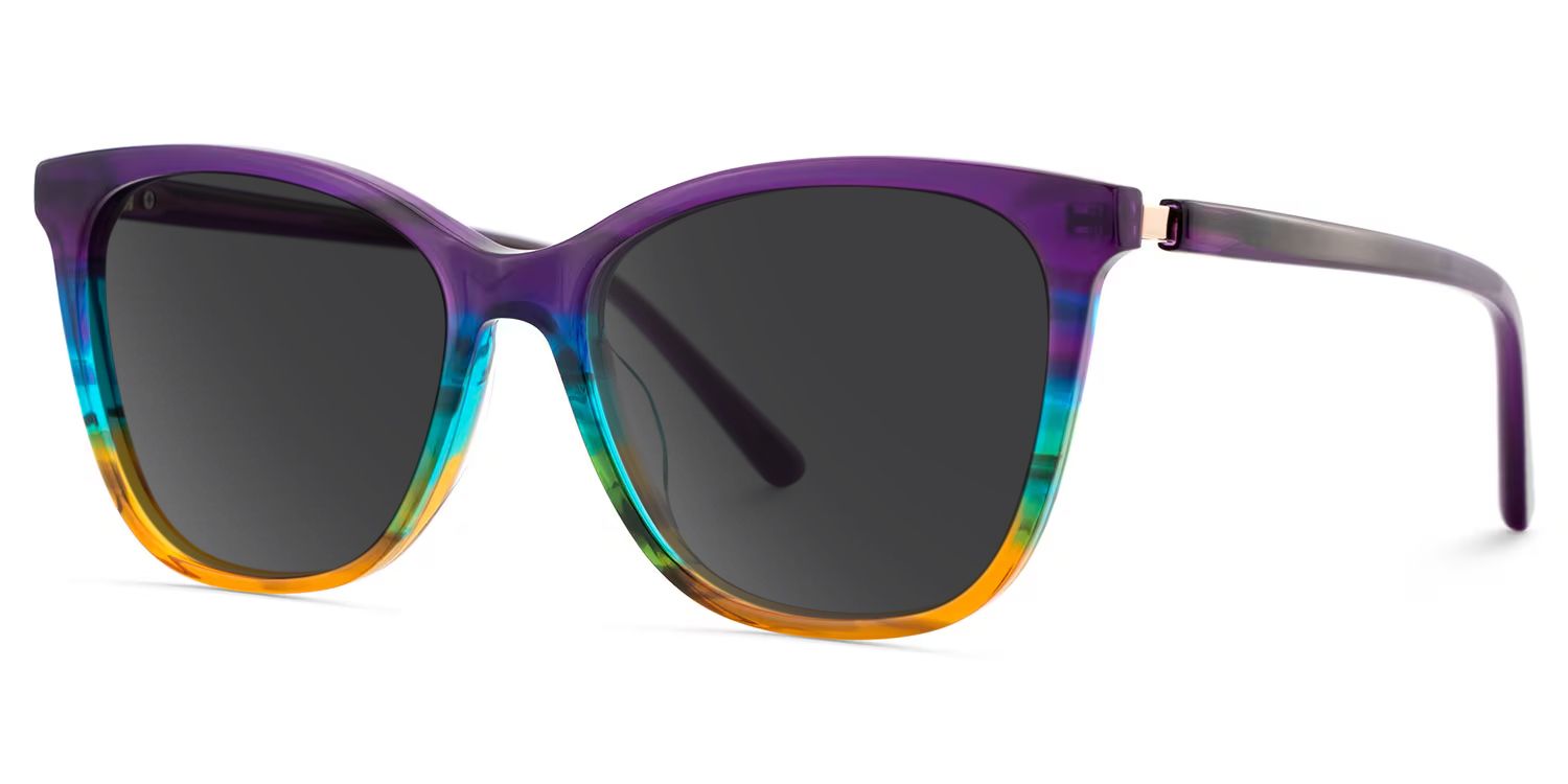 Gage Butterfly Style Colorful Frame Sunglasses | ZEELOOL2