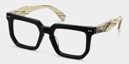Shontay Black Square Glasses3