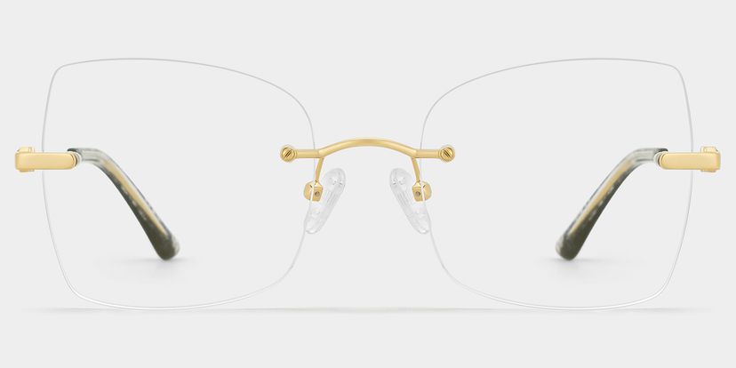 Tierney Butterfly Gold Glasses