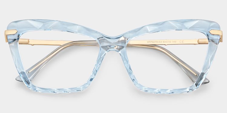 Juliet Cateye Light Blue Glasses