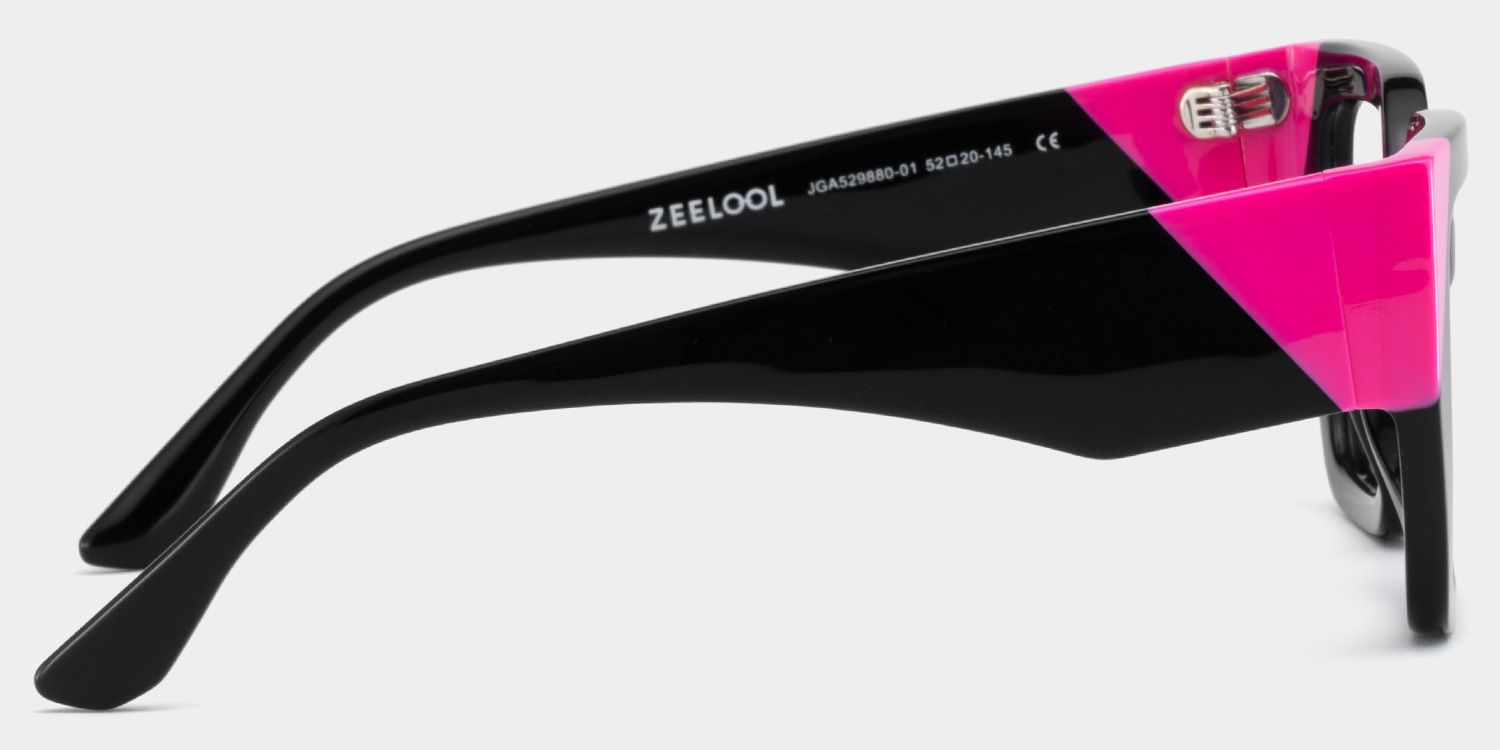 Viva Black Frame Glasses with Square Frame Online | ZEELOOL4