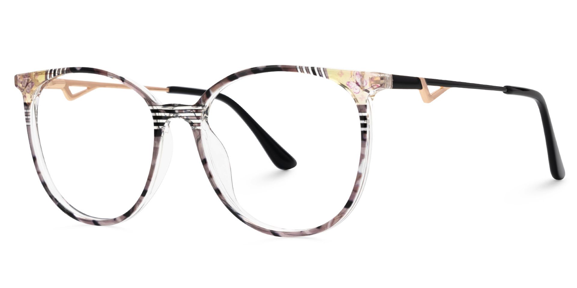 TR90 Chanty Eyeglasses, Chanty Round Glasses -Zeelool Glasses1