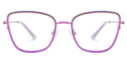 Solimar Iridescent Square Glasses1