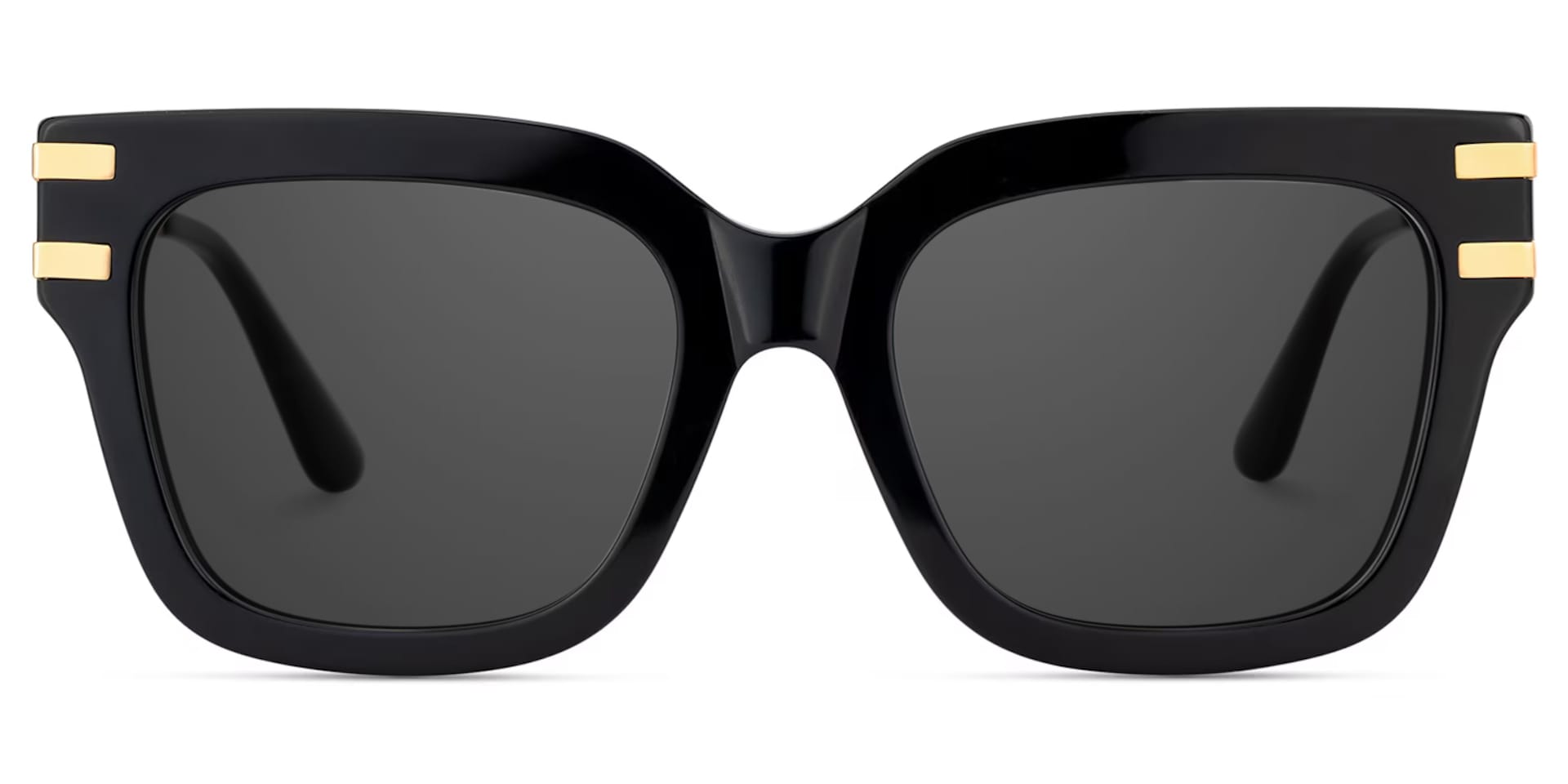 Square Cat-Eye Glasses With Black Color0