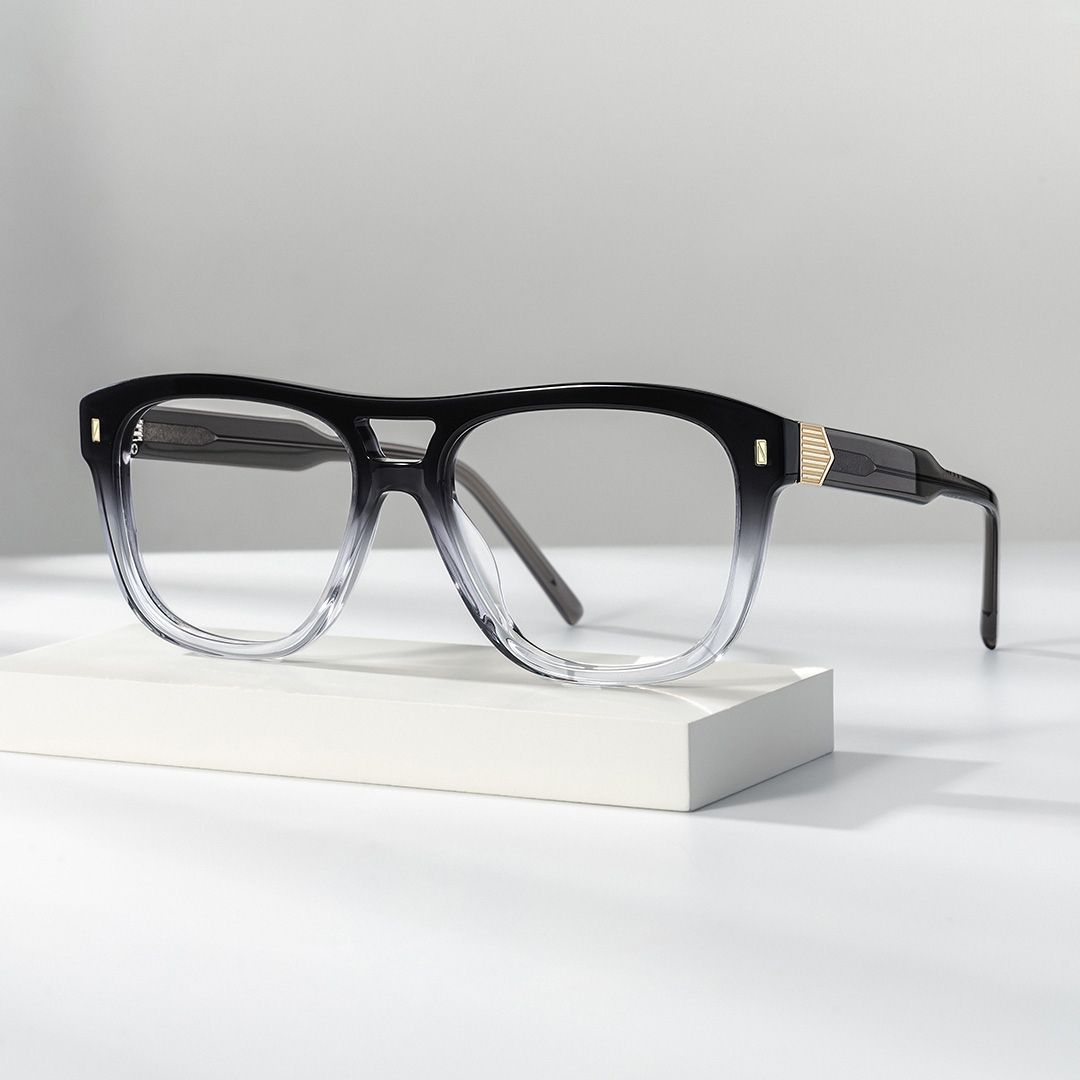Forde Oversized Aviator Prescription Glasses | Zeelool0