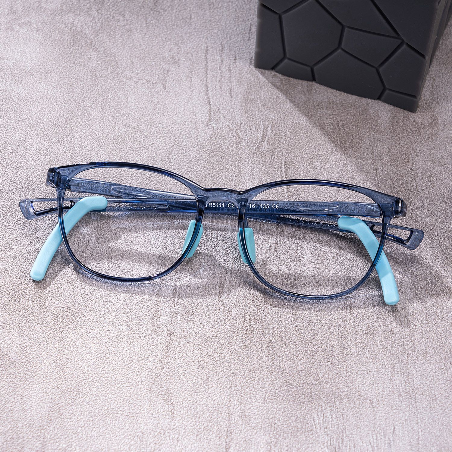 Kids Rectangle Keki Eyeglasees with Cute Style -Zeelool0