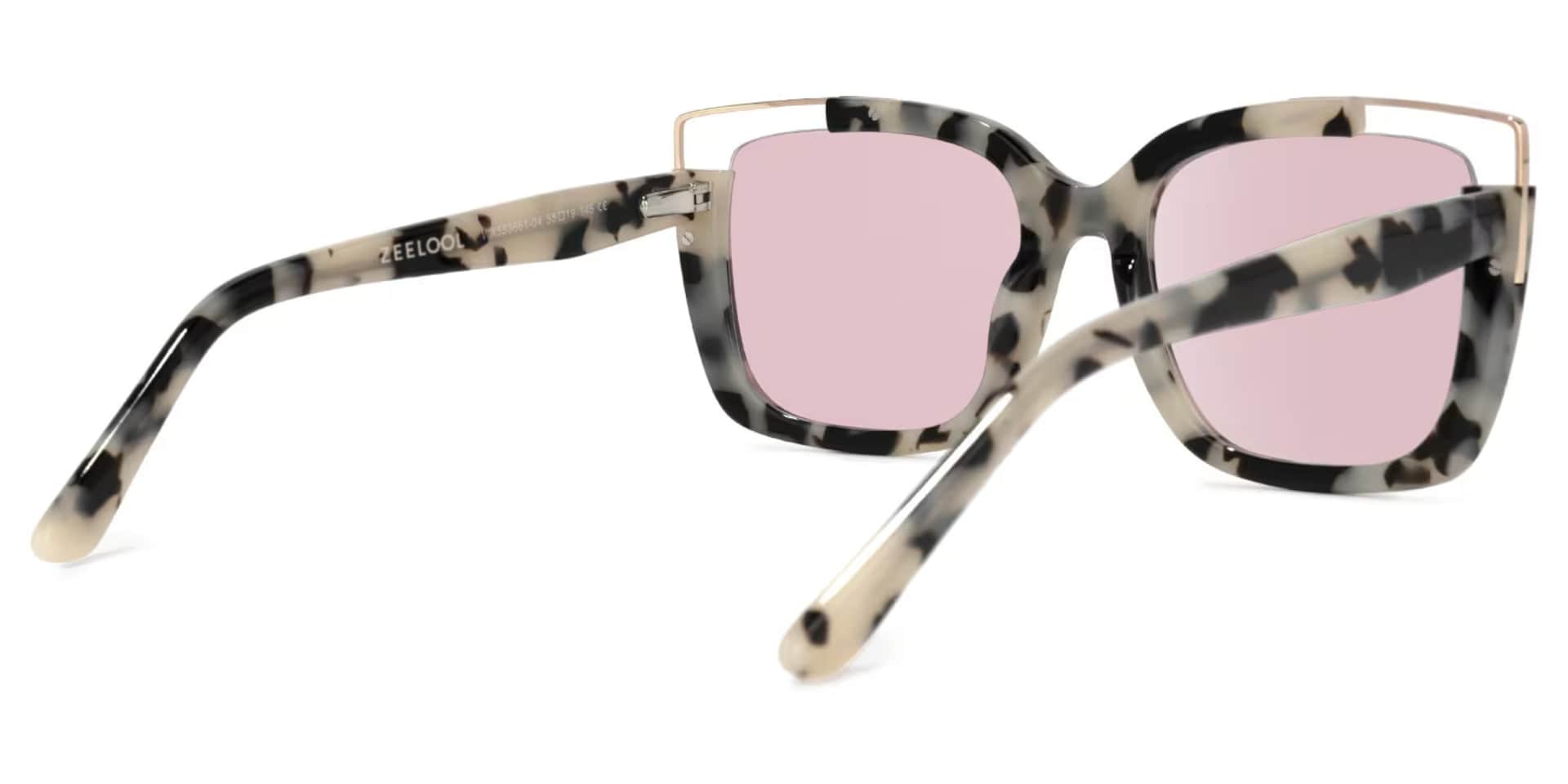 Dortch Square Light-Tortoise Sunglasses | Zeelool Glasses3