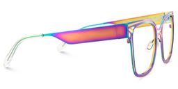 Dacarine Square Iridescent Glasses4