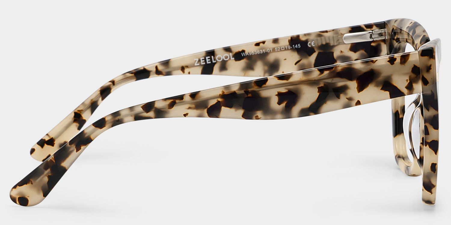 Minguela Square Brown-Tortoise Glasses | Zeelool Glasses2