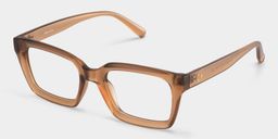 Marley Beige Rectangle Glasses3