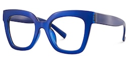 Malcolm Square Blue Glasses4