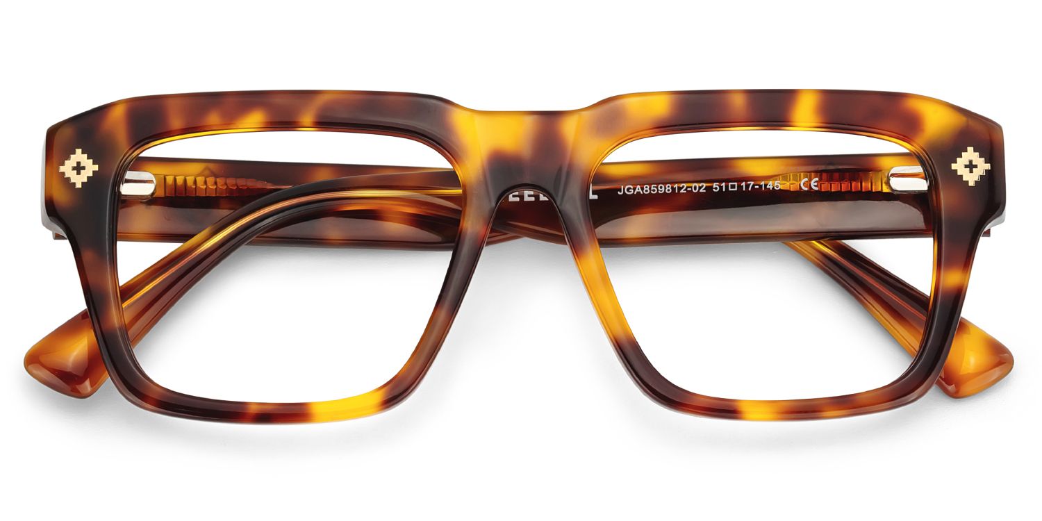Ramdass Tortoise Rectangle Prescription Glasses | Zeelool2