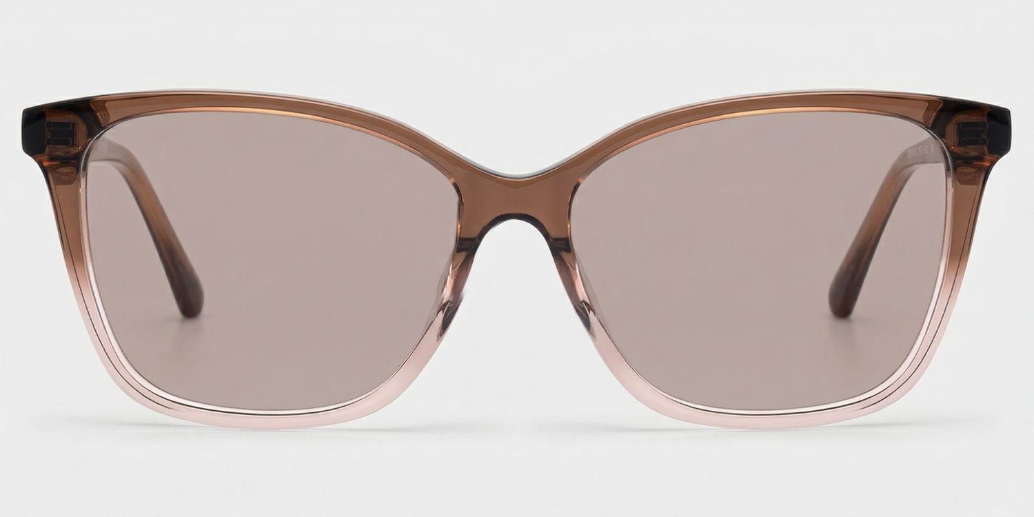 Finnian Butterfly Style Brown Frame Sunglasses | ZEELOOL