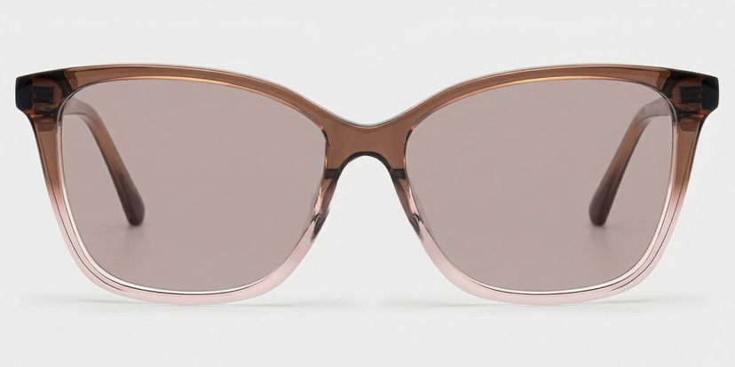 Finnian Square Brown Glasses