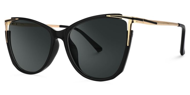 Yomary Cateye Black Glasses