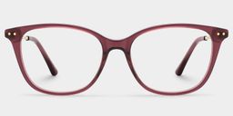 Finch Red Rectangle Glasses1