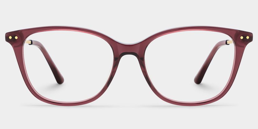 Finch Red Rectangle Glasses