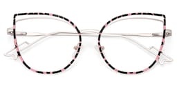 Spivey Cateye Pink Tortoise Glasses1